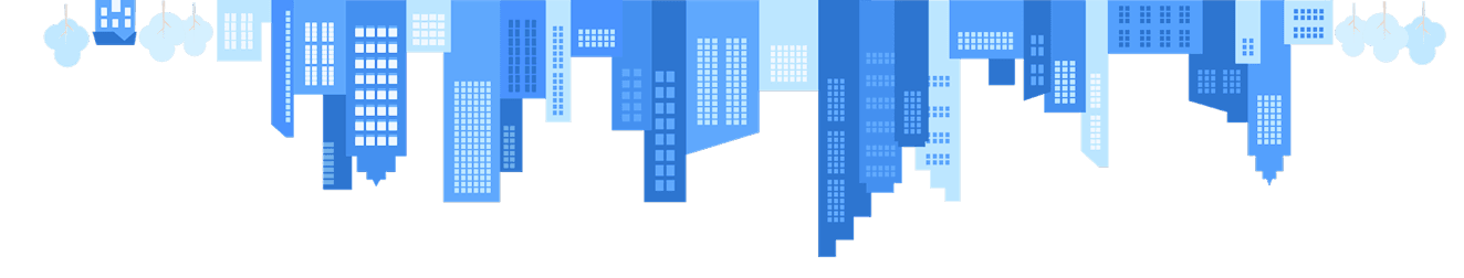 Cityscape reflection