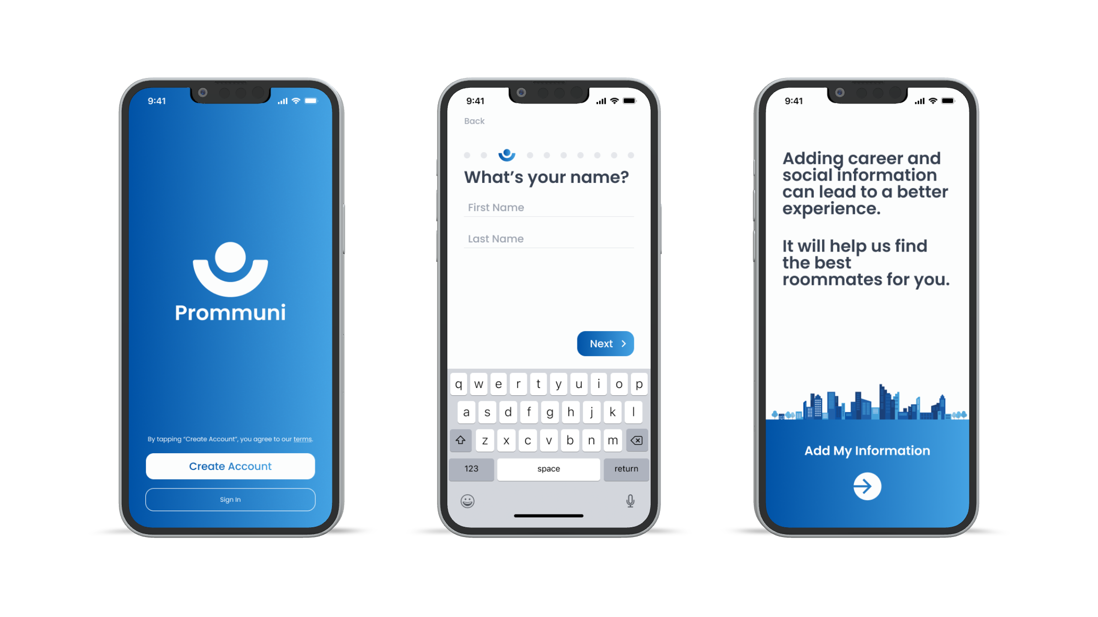 Sign Up Mockup